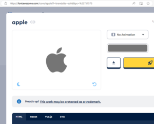 How We Can Show Apple Icon, Windows Logo on Website Text
